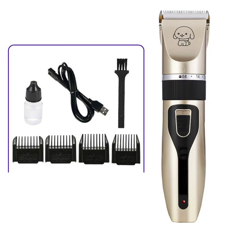 Pet Hair Clipper Haircut Trimmer Shaver Set for Rabbit Dog Cat Puppy Grooming Clipper Cutter Pet Supplies Electric Scissors