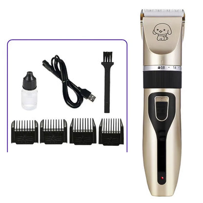 Pet Hair Clipper Haircut Trimmer Shaver Set for Rabbit Dog Cat Puppy Grooming Clipper Cutter Pet Supplies Electric Scissors