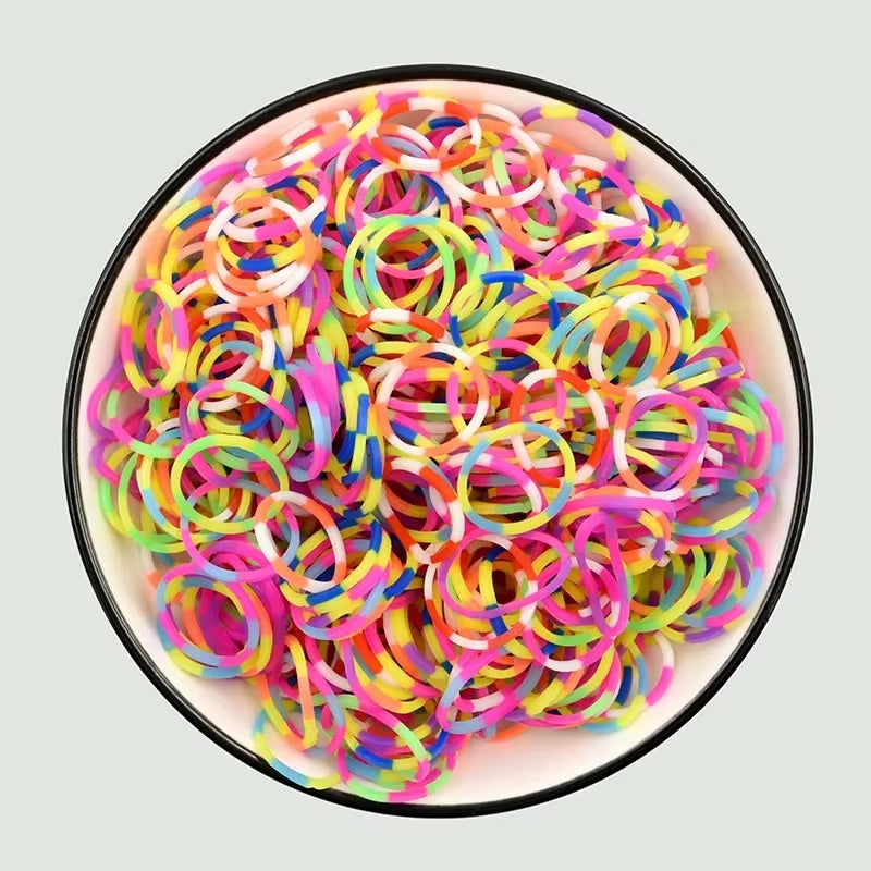 DIY Hand Knitting Machine Rubber Band Loom Bands Children Handmade Rubber Band Knitting Toys Colorful Bracelet Craft Toys