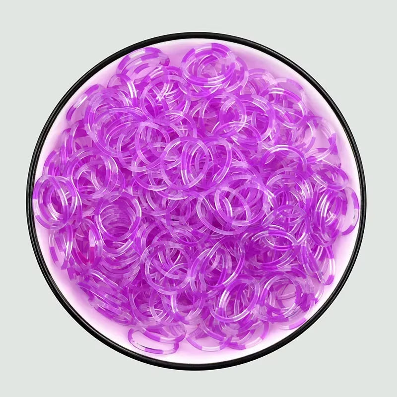 DIY Hand Knitting Machine Rubber Band Loom Bands Children Handmade Rubber Band Knitting Toys Colorful Bracelet Craft Toys