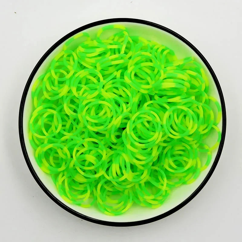 DIY Hand Knitting Machine Rubber Band Loom Bands Children Handmade Rubber Band Knitting Toys Colorful Bracelet Craft Toys