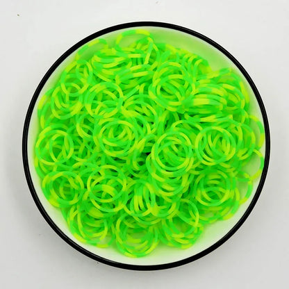 DIY Hand Knitting Machine Rubber Band Loom Bands Children Handmade Rubber Band Knitting Toys Colorful Bracelet Craft Toys