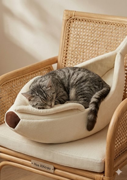 Warm Banana Shaped Bed
