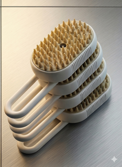 PulseGroom™ Steam Brush