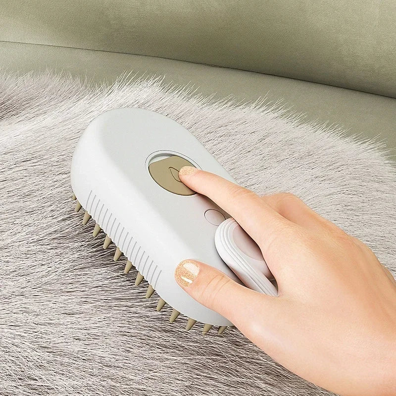 PulseGroom™ Steam Brush