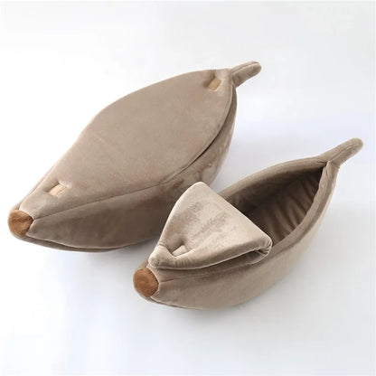 Warm Banana Shaped Bed