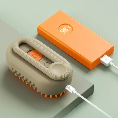 PulseGroom™ Steam Brush