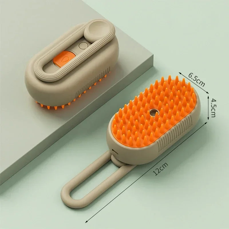 PulseGroom™ Steam Brush