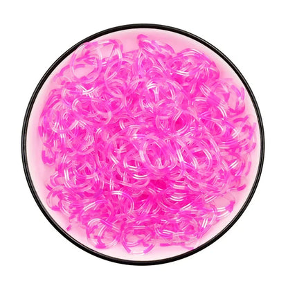 DIY Hand Knitting Machine Rubber Band Loom Bands Children Handmade Rubber Band Knitting Toys Colorful Bracelet Craft Toys