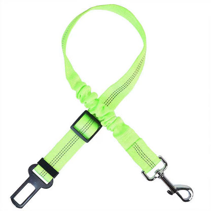 Adjustable Pet Cat Dog Car Seat Belt Pet Seat Vehicle Dog Harness Lead Clip Safety Lever Traction Dog Collars Dog Accessoires