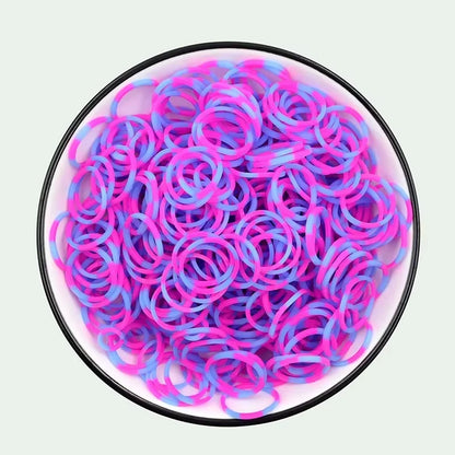 DIY Hand Knitting Machine Rubber Band Loom Bands Children Handmade Rubber Band Knitting Toys Colorful Bracelet Craft Toys