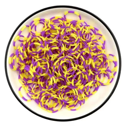 DIY Hand Knitting Machine Rubber Band Loom Bands Children Handmade Rubber Band Knitting Toys Colorful Bracelet Craft Toys