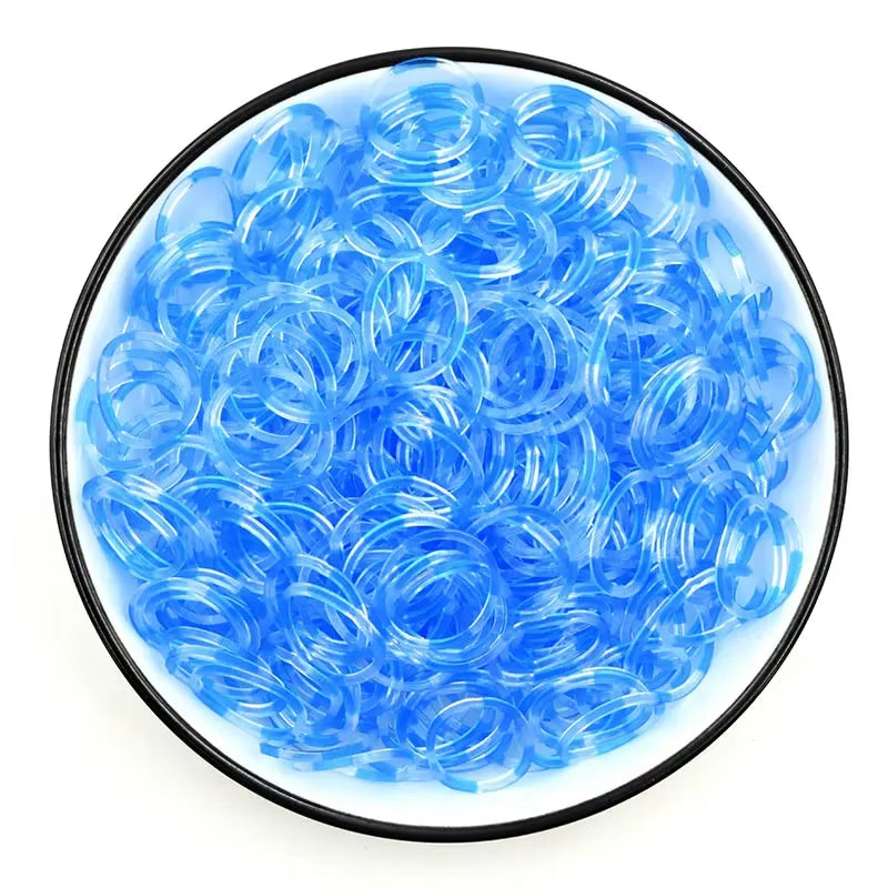 DIY Hand Knitting Machine Rubber Band Loom Bands Children Handmade Rubber Band Knitting Toys Colorful Bracelet Craft Toys